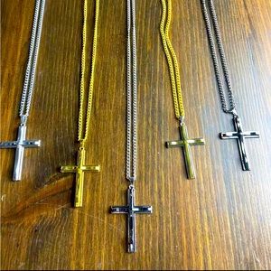 Titanium steel pendant necklace